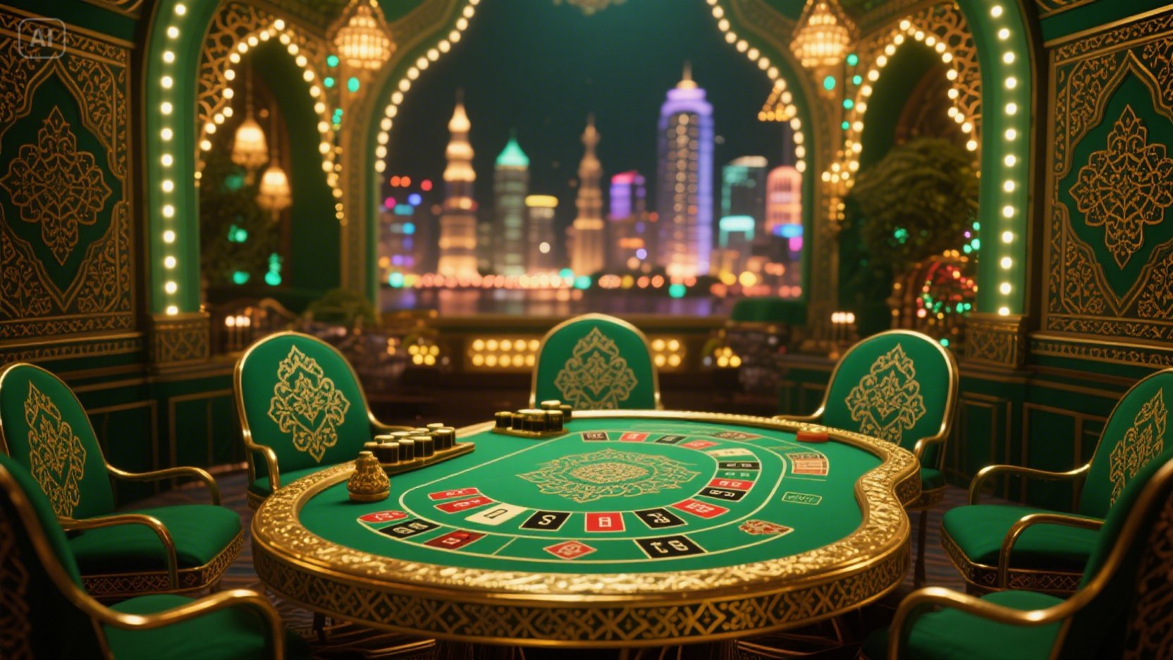 Casino roulette casino game desktop and mobile interfaces