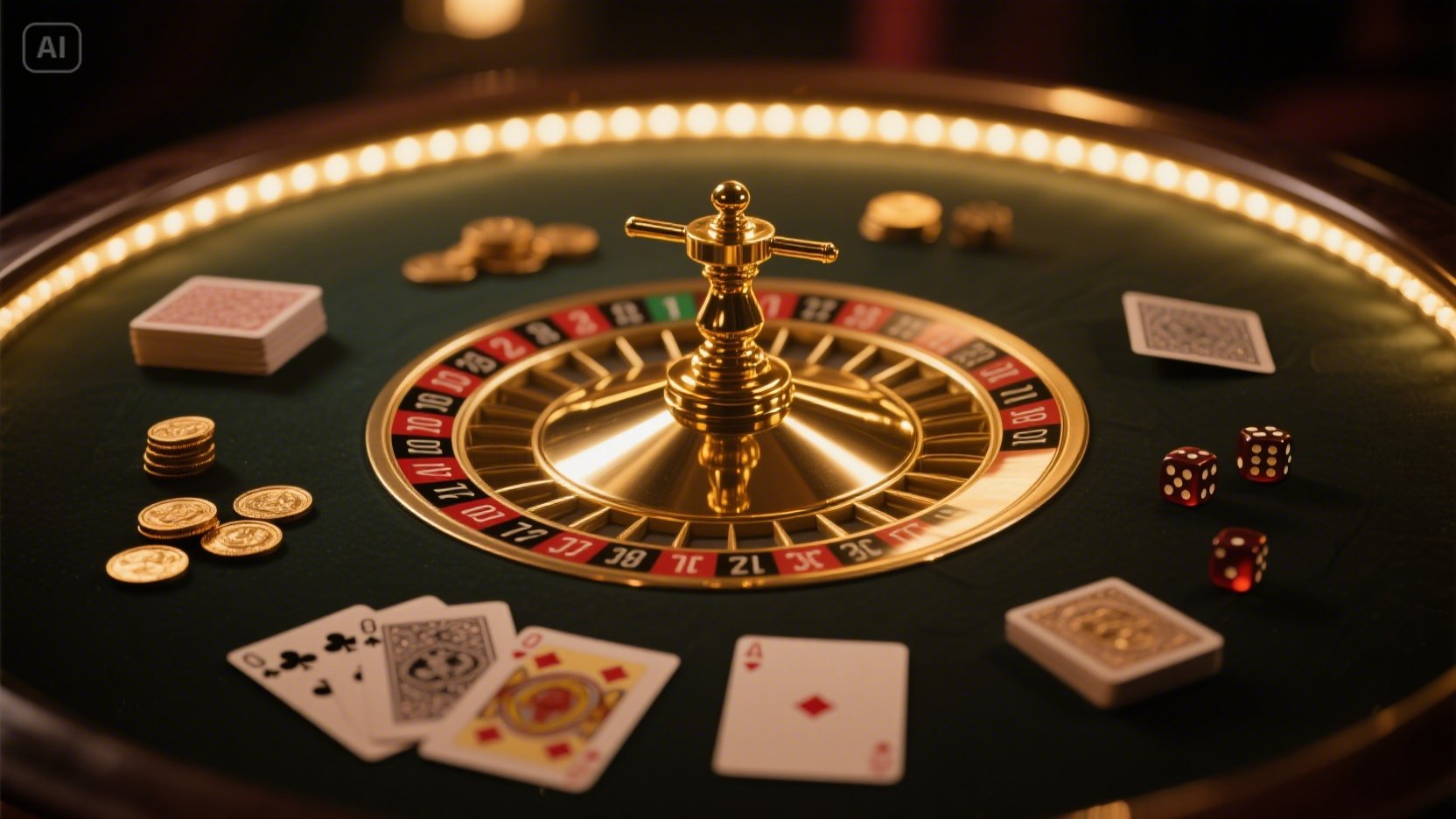Casino roulette casino game desktop and mobile interfaces