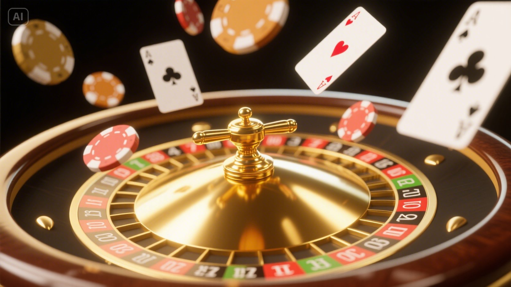 Casino roulette casino game desktop and mobile interfaces